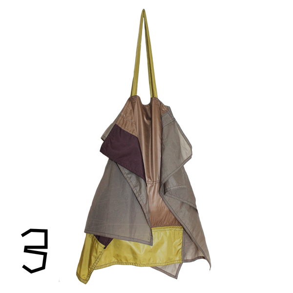 colored mess tote bag