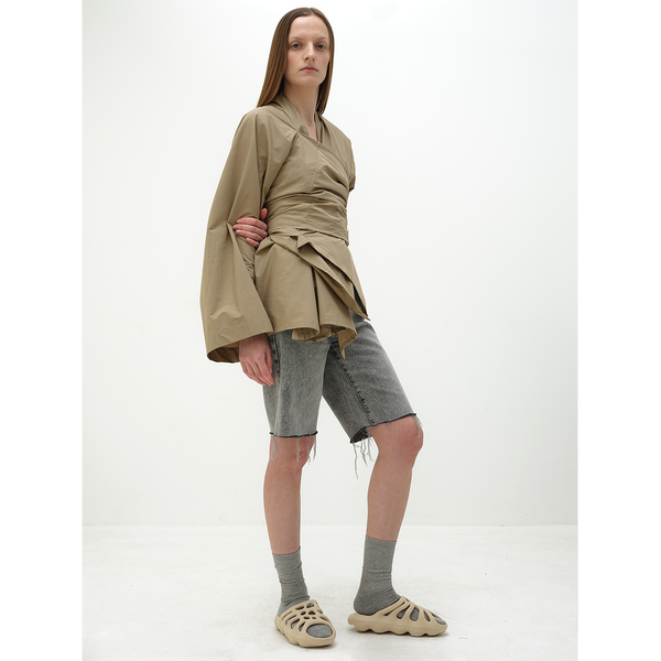 short six sleeve kumono