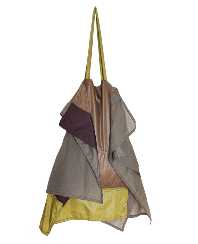 colored mess tote bag