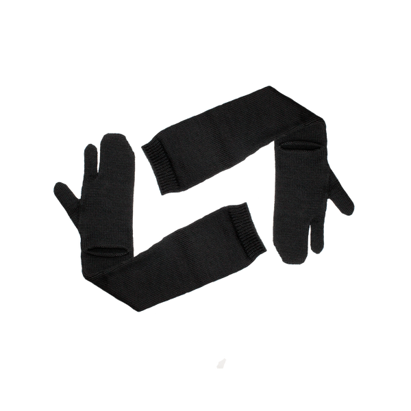 long black tabi mittens