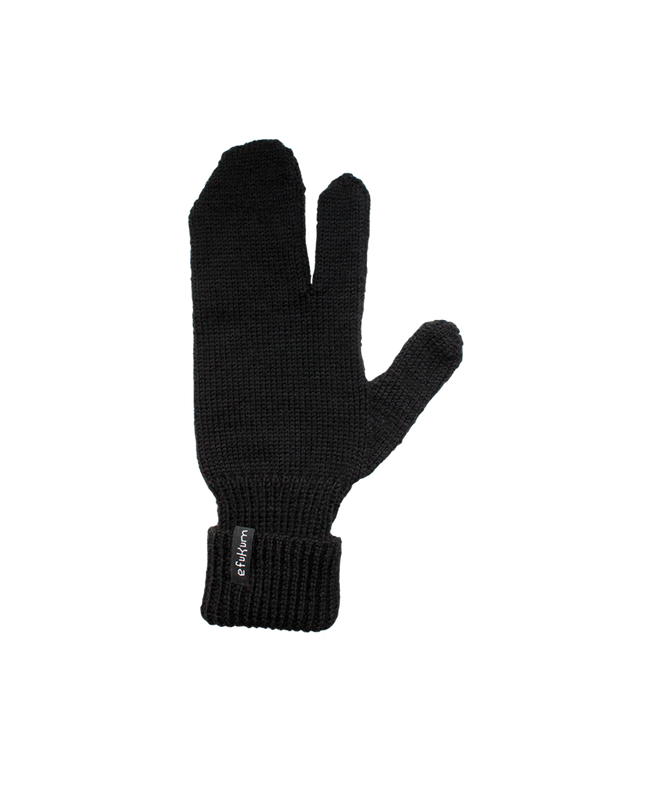 Single black tabi glove